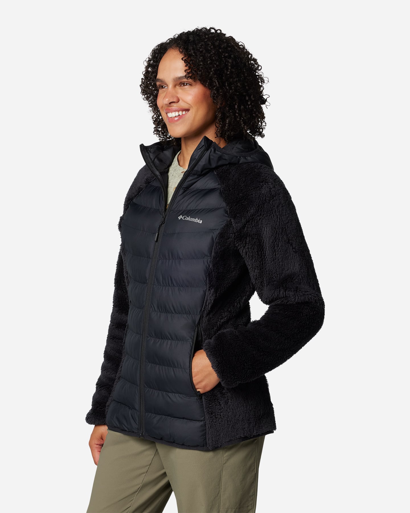 Giacca outdoor COLUMBIA POWDER LITE W - Nero - 1 | Cisalfa Sport