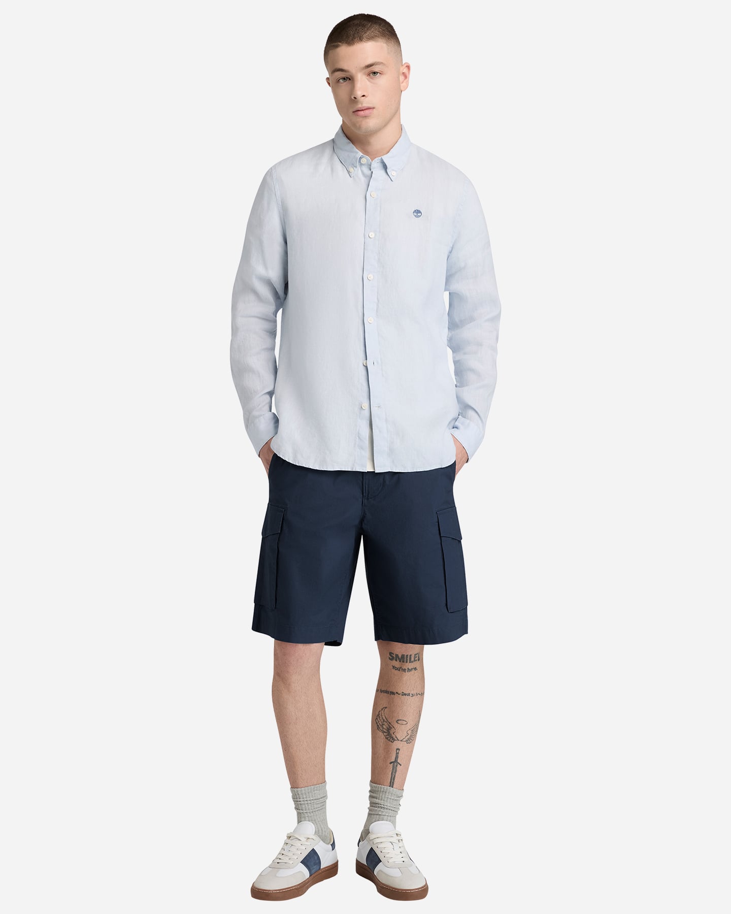 Bermuda TIMBERLAND CARGO M - Blu Navy - 3 | Cisalfa Sport