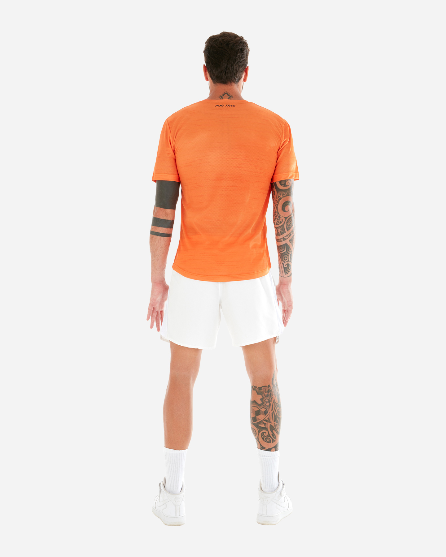 T-shirt tennis X3 POR TRES MADRID M - Arancione - 2 | Cisalfa Sport