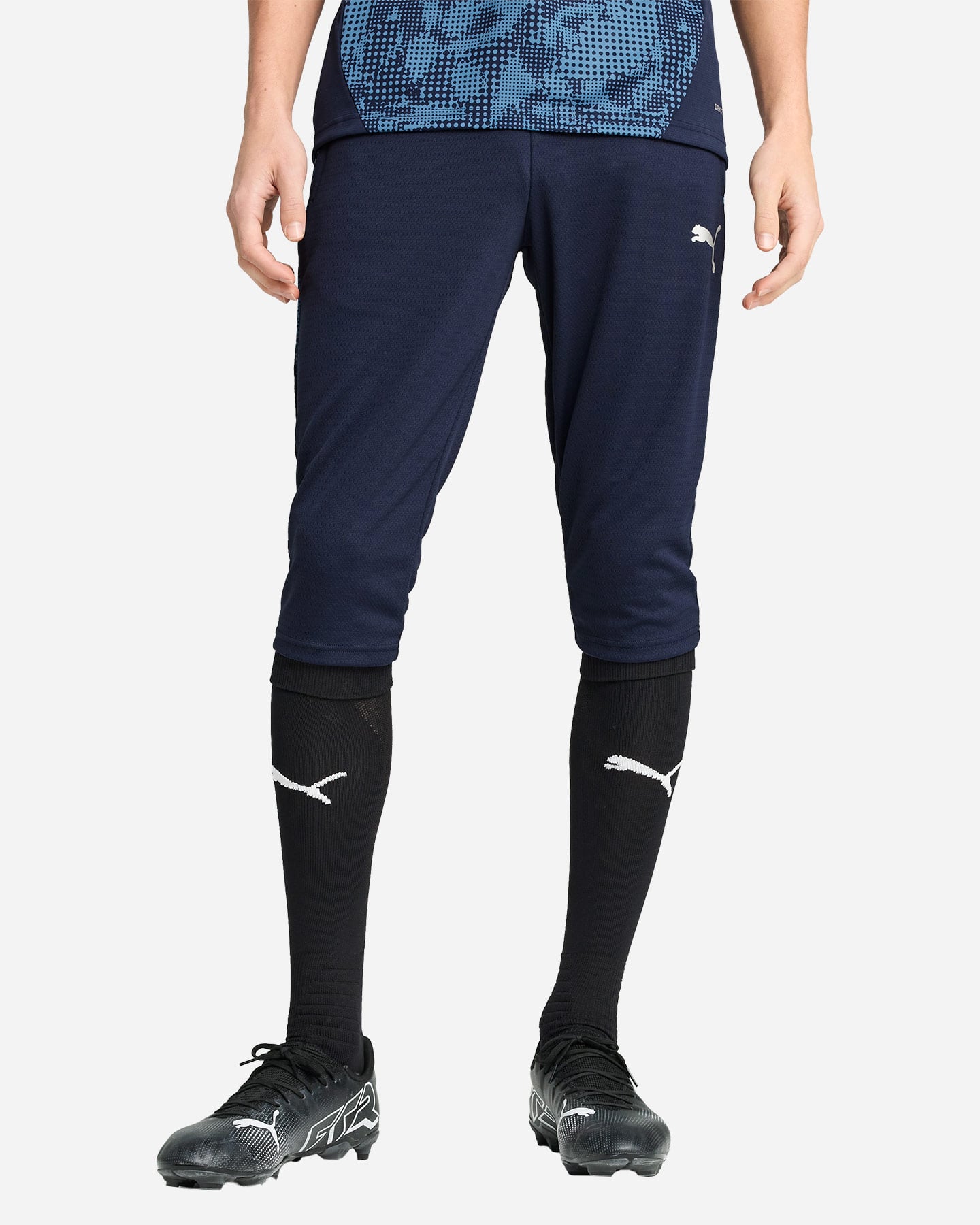 Pantaloncini calcio PUMA TEAMCUP M - Blu Navy - 2 | Cisalfa Sport