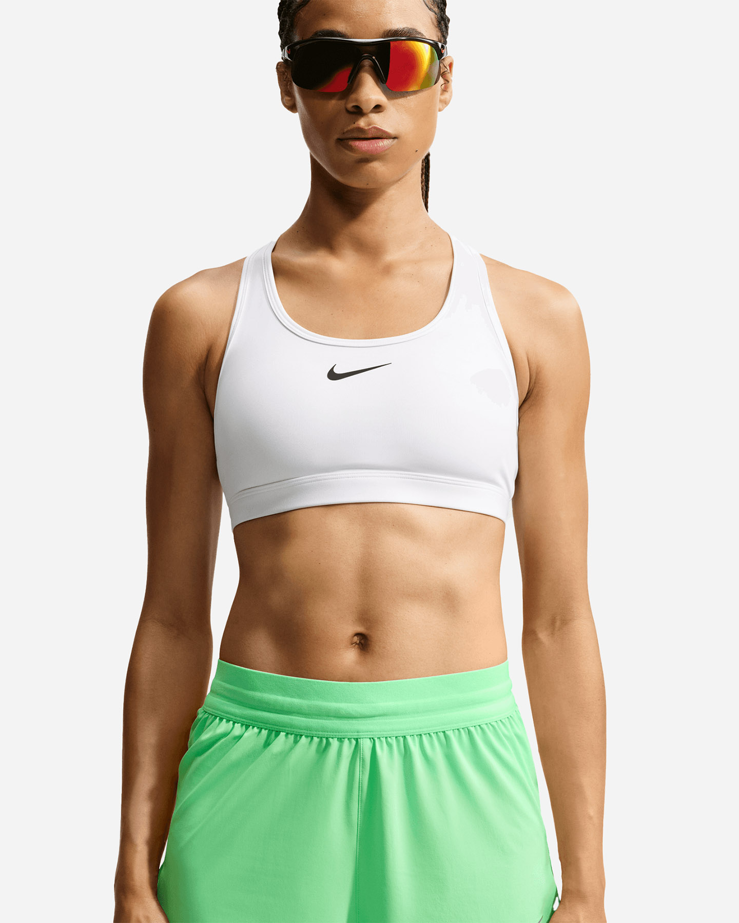 Short running NIKE SWIFT W - Verde - 3 | Cisalfa Sport