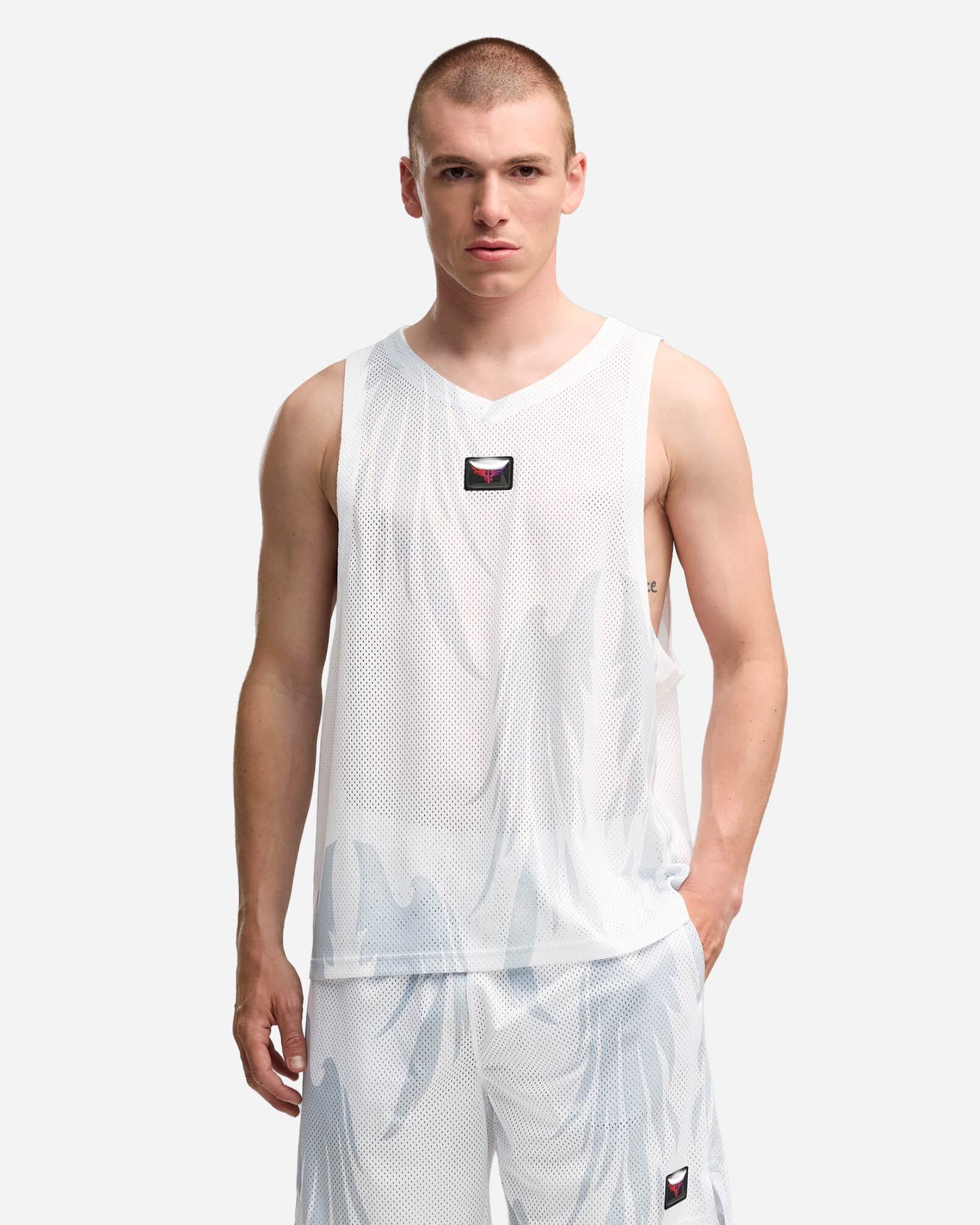 Maglia basket PUMA RARE SUPPLY M - Grigio - 2 | Cisalfa Sport