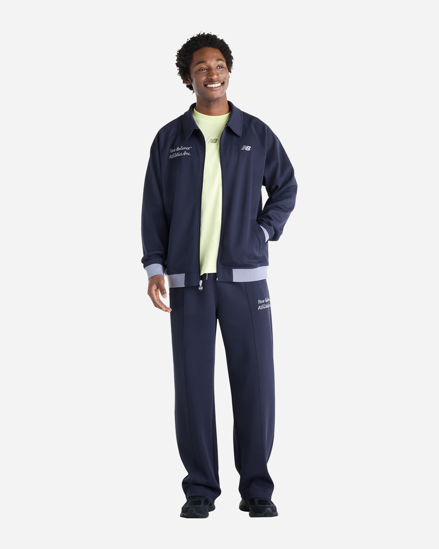 Giacca NEW BALANCE COLLEGE M - Blu Navy - 2 | Cisalfa Sport