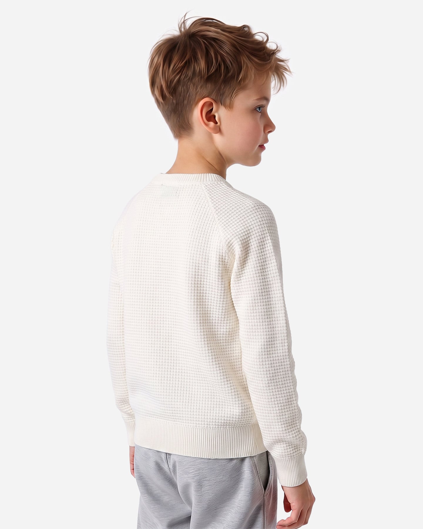 Maglione BEAR UNEARTHED NATURE JR - Bianco - 3 | Cisalfa Sport
