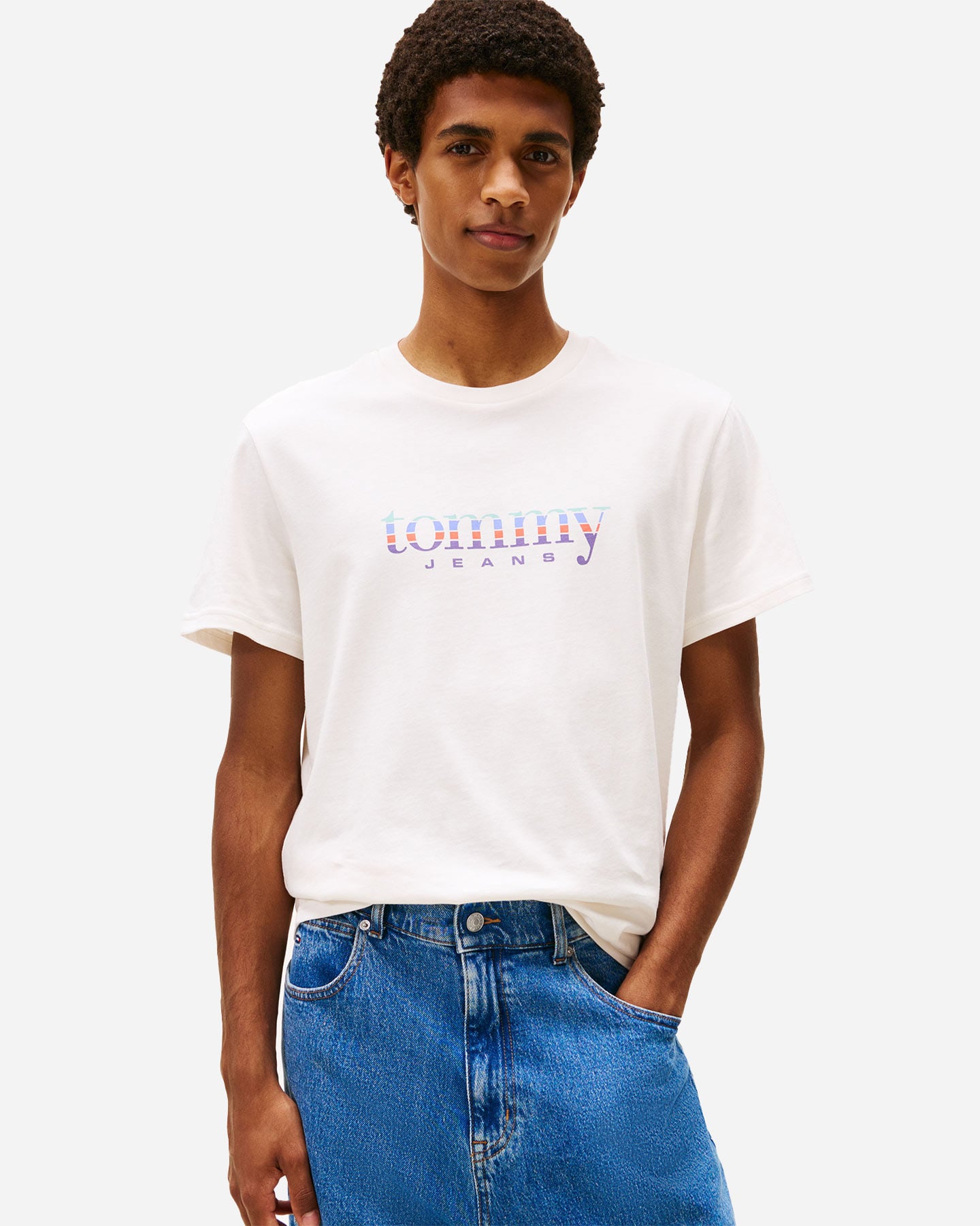 T-shirt TOMMY HILFIGER LOGO M - Bianco - 1 | Cisalfa Sport