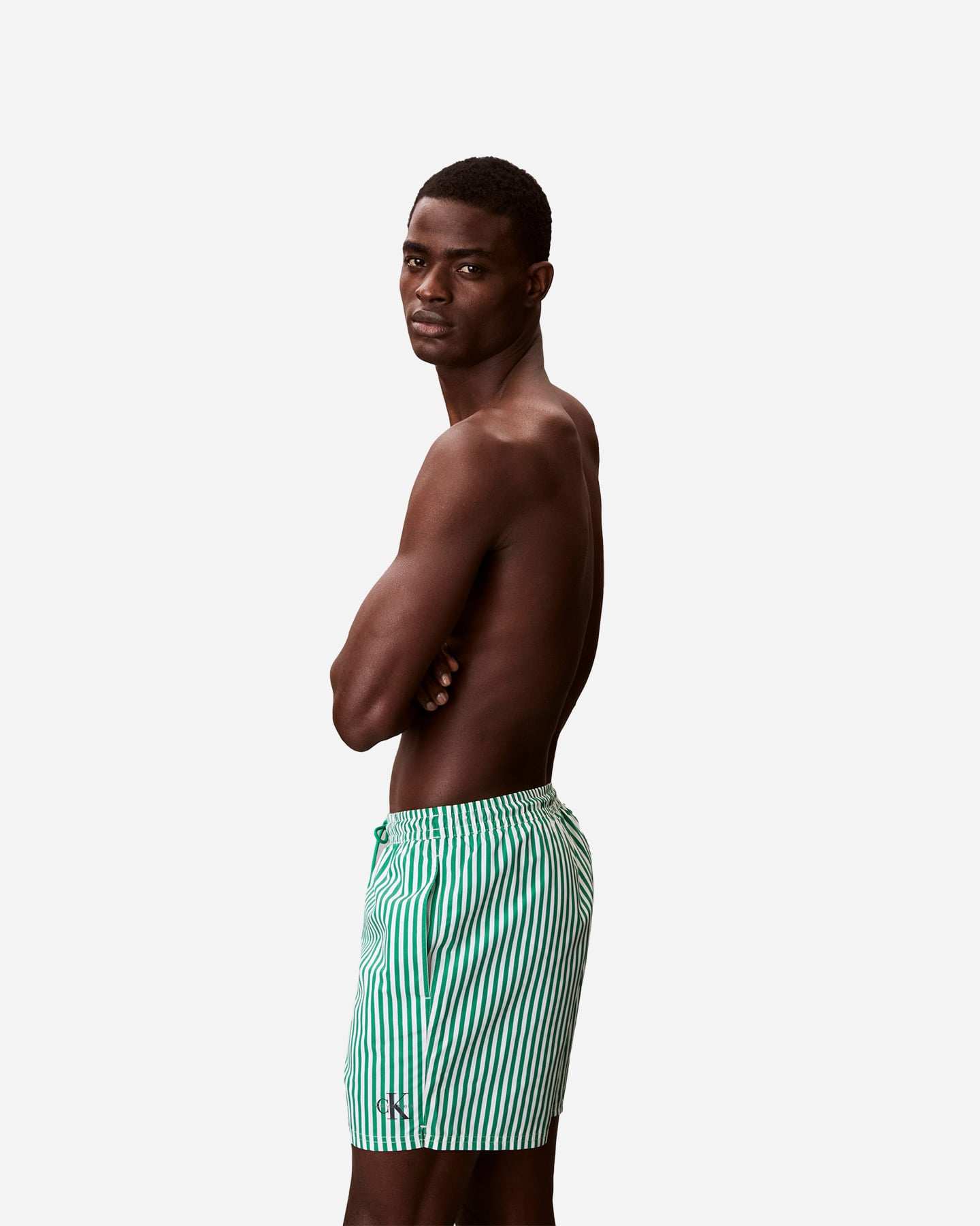 Boxer mare CALVIN KLEIN JEANS MONOGRAM SMALL LOGO M - Verde - 2 | Cisalfa Sport