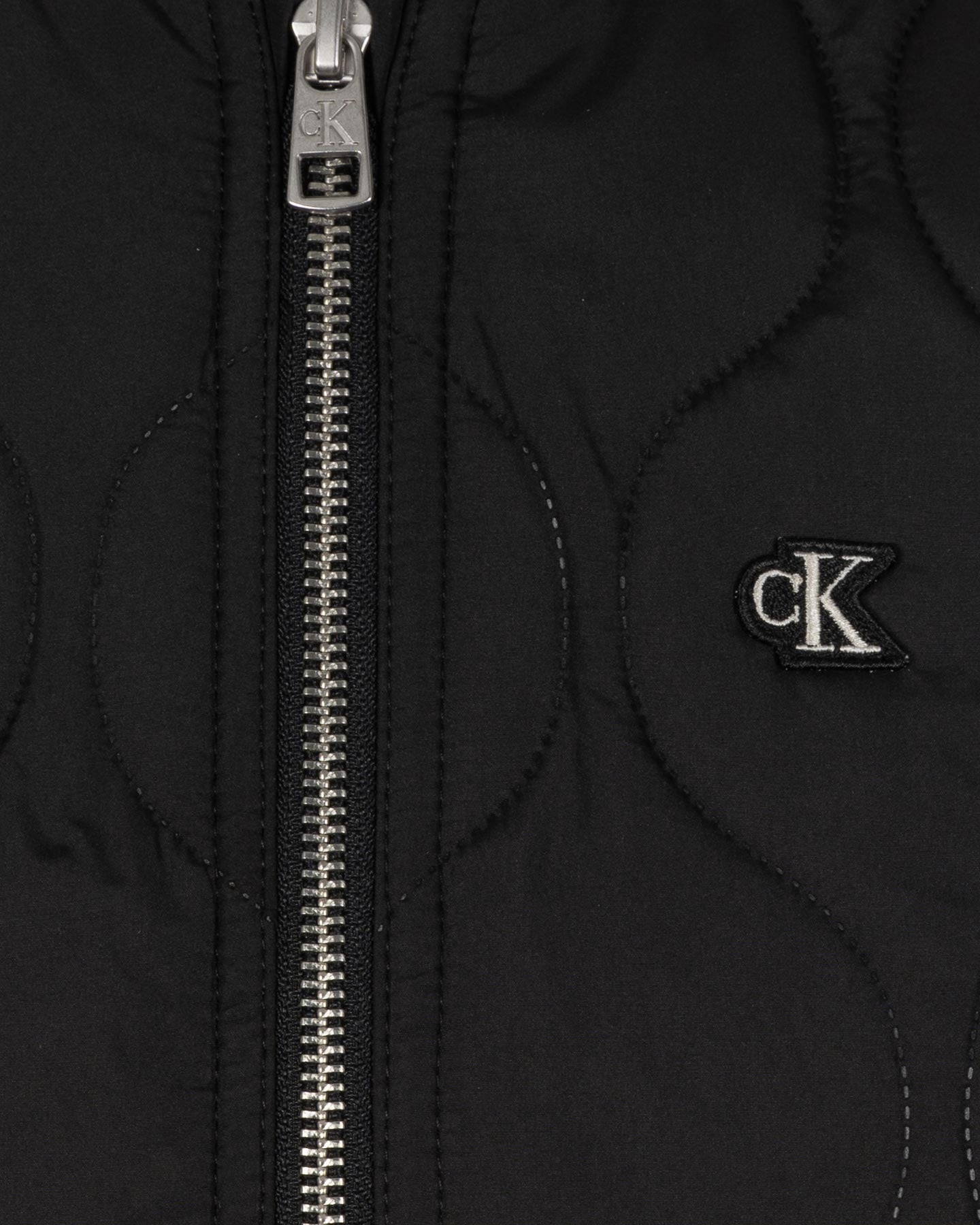 Gilet CALVIN KLEIN JEANS BASIC JR - Nero - 2 | Cisalfa Sport