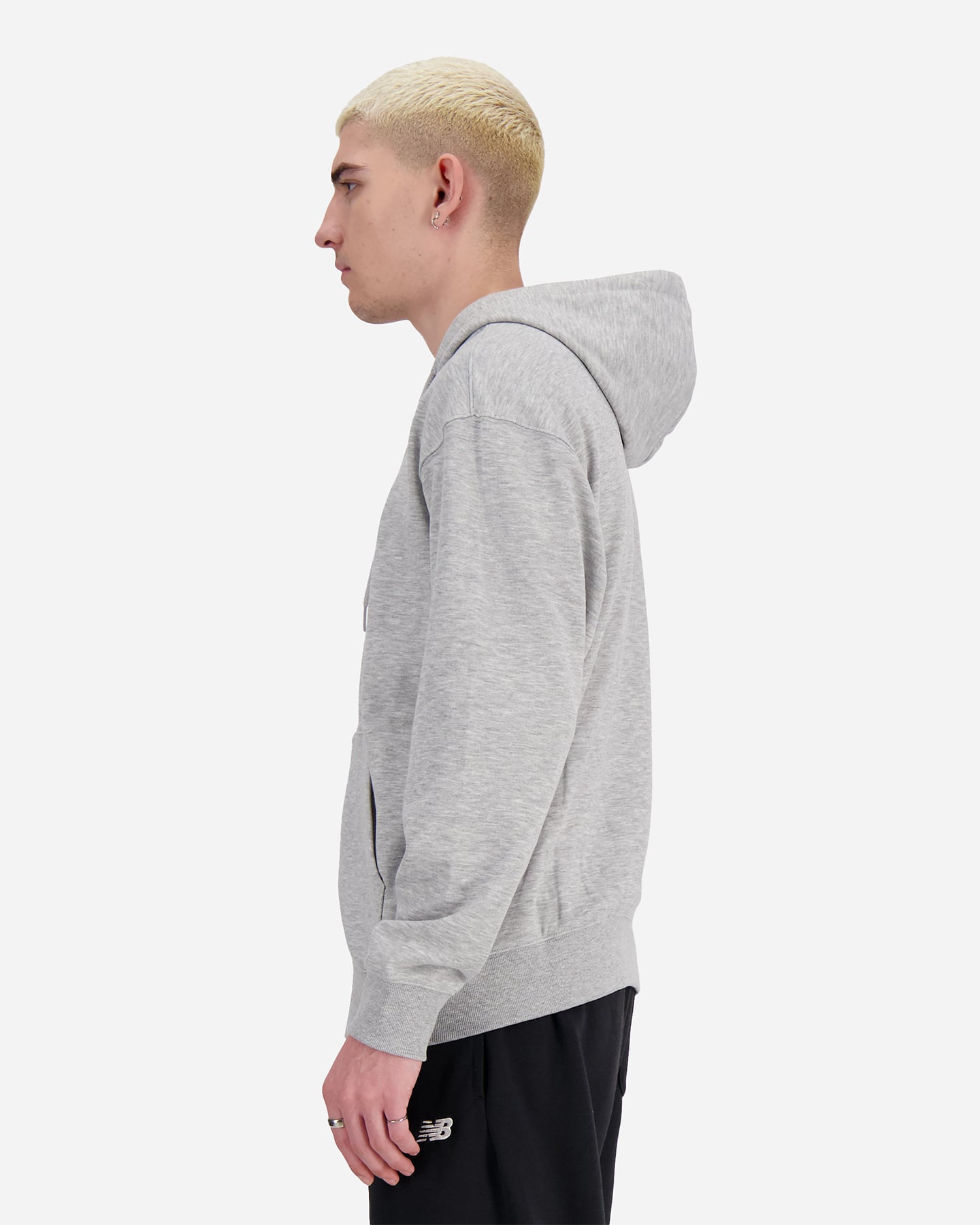 Felpa NEW BALANCE ESSENTIAL SMALL LOGO M - Grigio - 1 | Cisalfa Sport