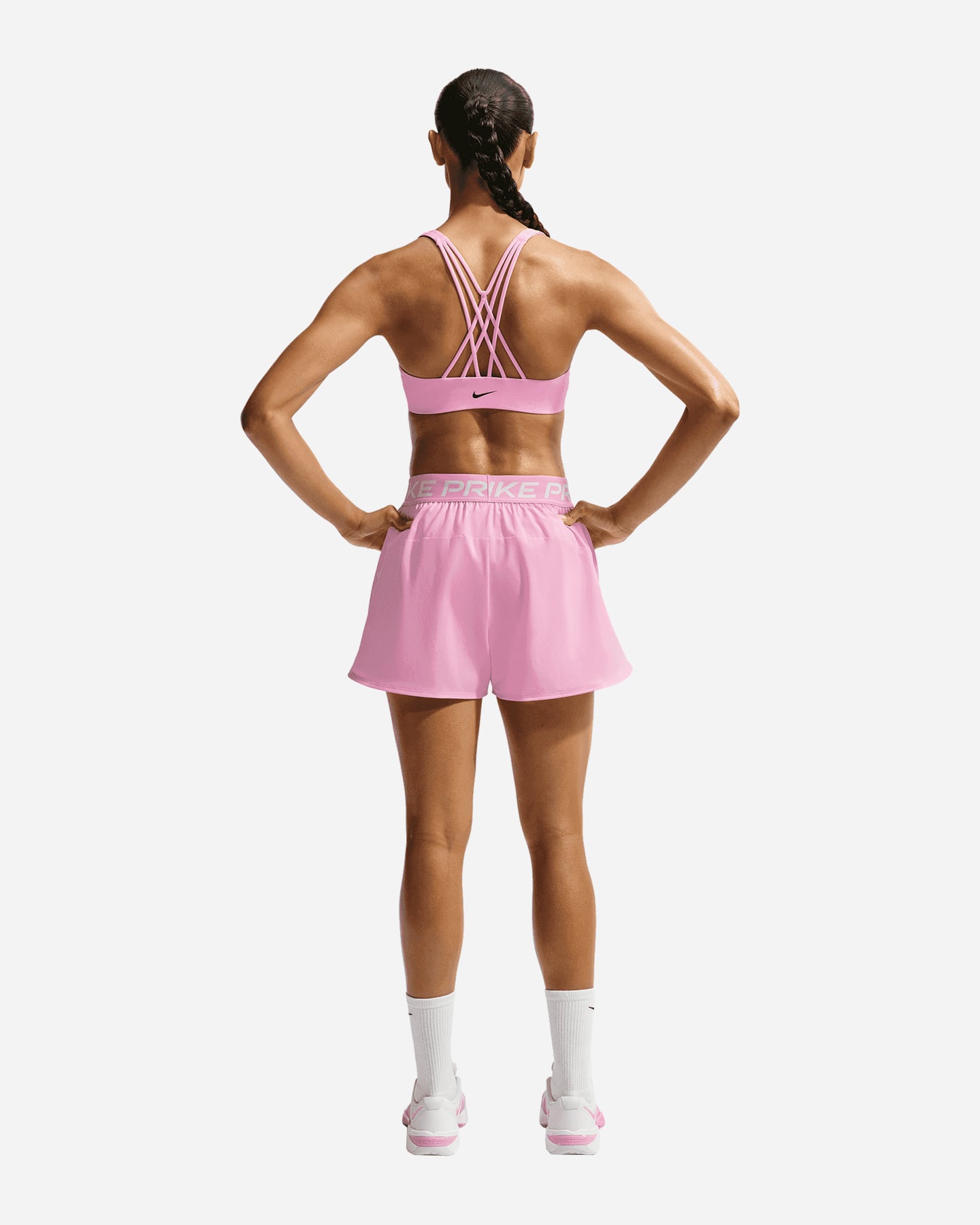 Bra training NIKE INDY STRAPPY LS W - Fucsia - 2 | Cisalfa Sport