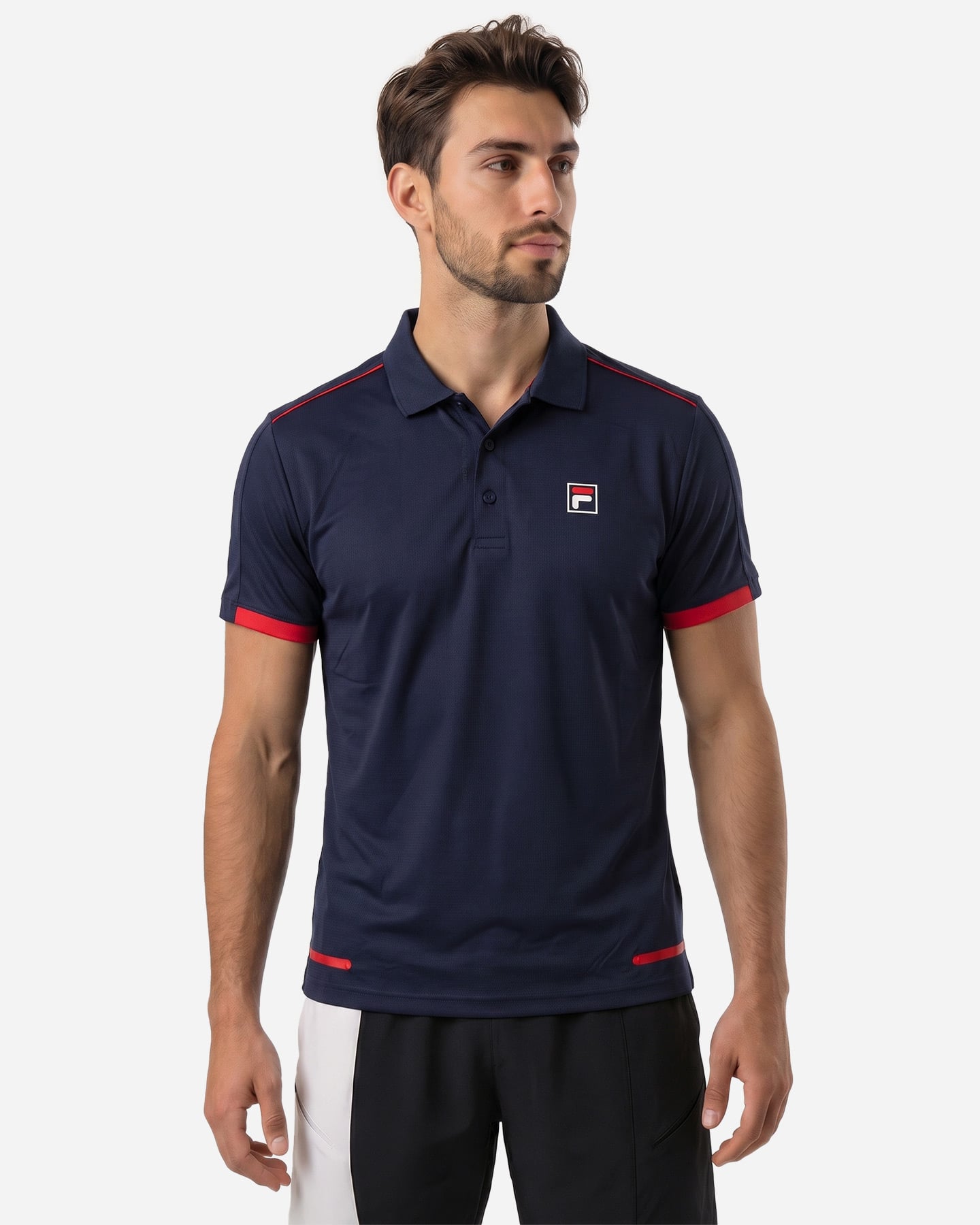 Polo tennis FILA COURT LEGACY M - Blu - 2 | Cisalfa Sport