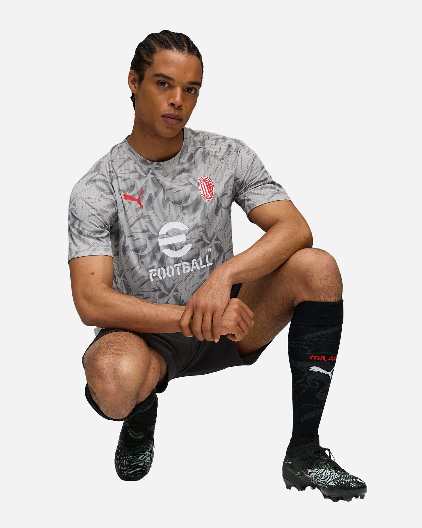 Abbigliamento calcio ufficiale PUMA MILAN PREMATCH 25-26 M - Color mix - 5 | Cisalfa Sport