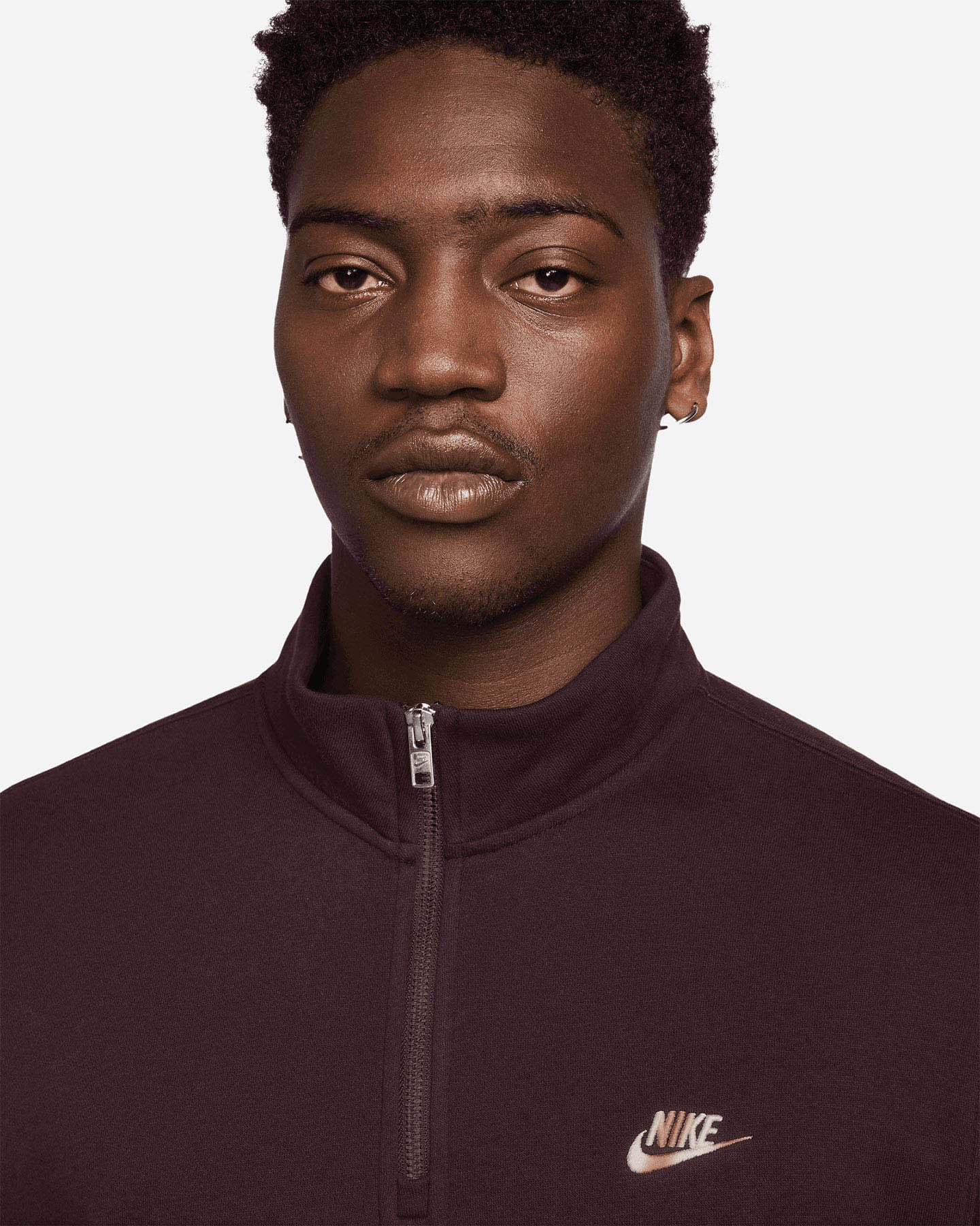 Felpa NIKE CLUB HALF ZIP M - 2 | Cisalfa Sport