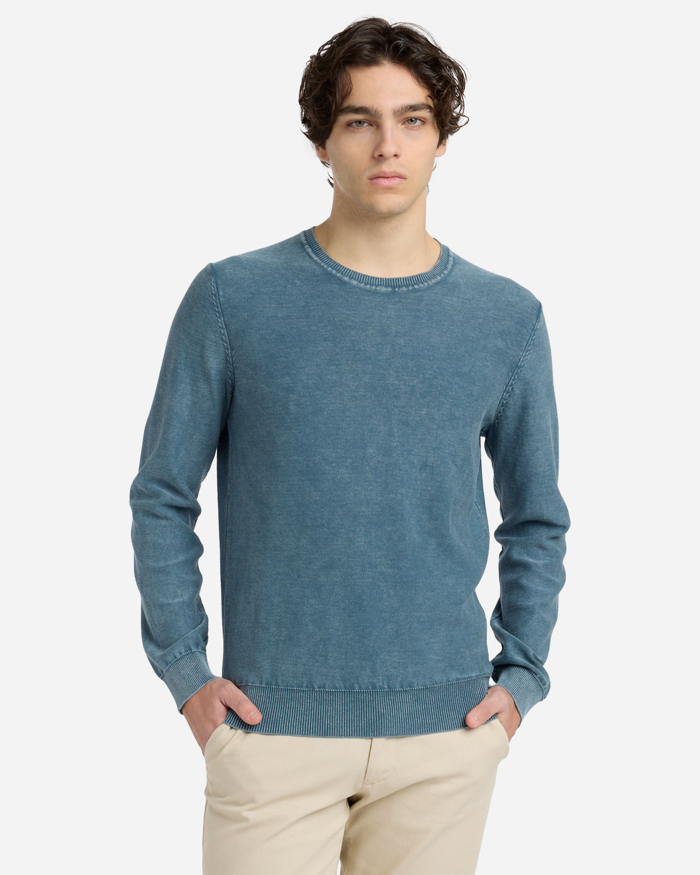 Maglione DACK'S ESSENTIAL M - Azzurro - 1 | Cisalfa Sport
