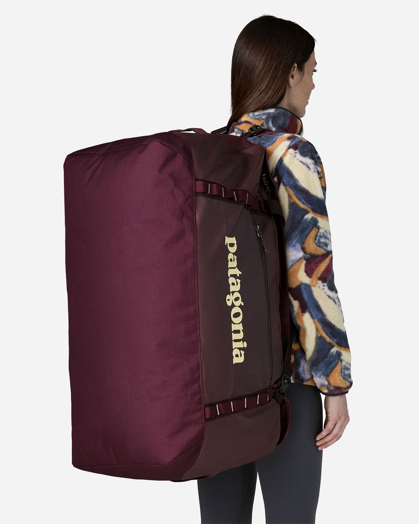 Zaino travel PATAGONIA BLACK HOLE DUFFEL 100L - Viola - 2 | Cisalfa Sport