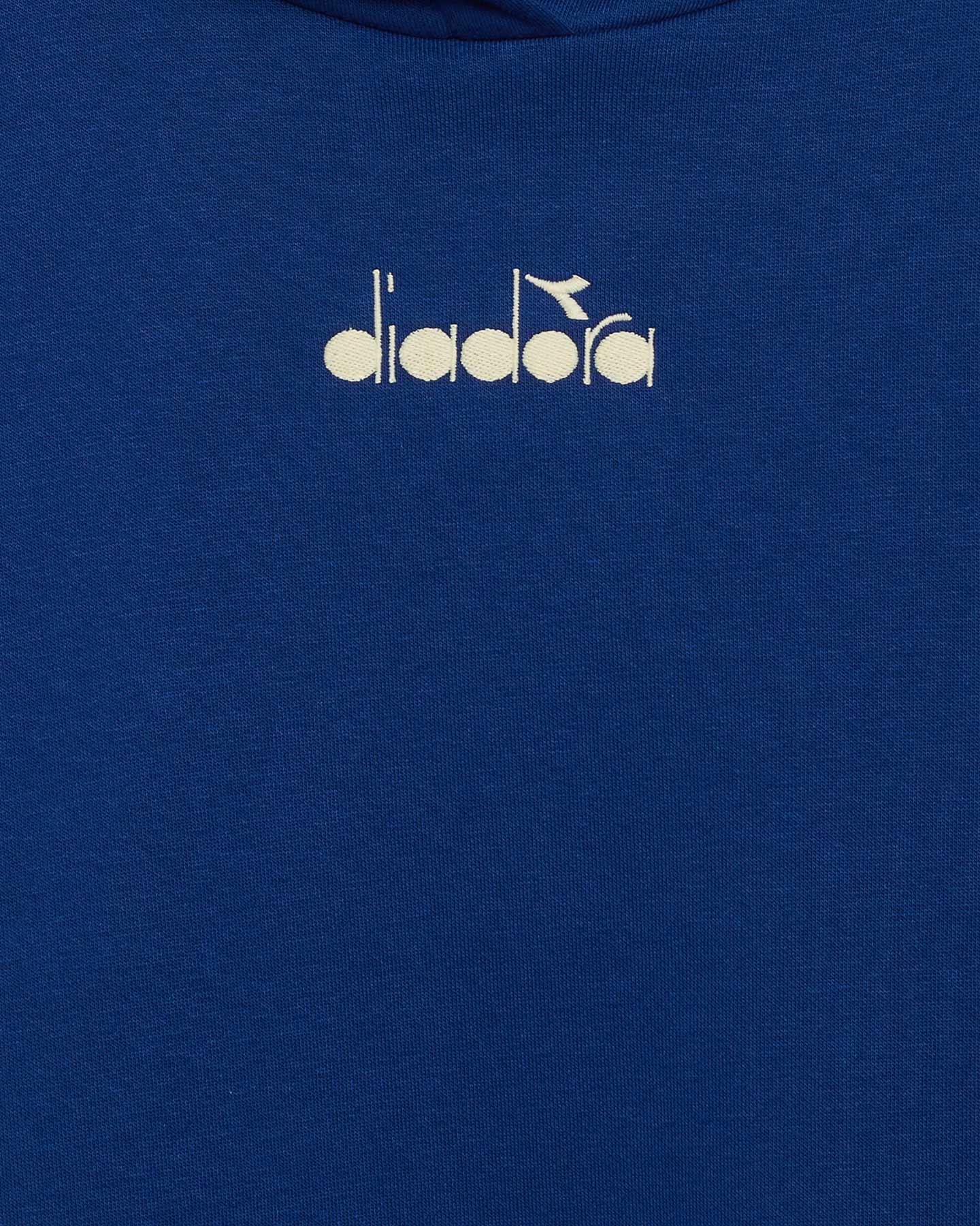 Felpa DIADORA CLASSIC W - Blu - 5 | Cisalfa Sport