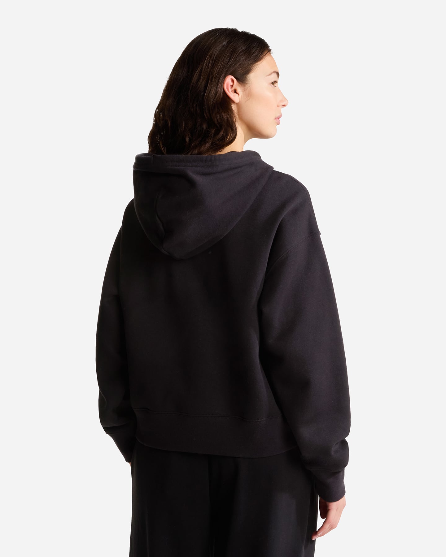 Felpa THE NORTH FACE ESSENTIAL SIMPLE DOME W - Nero - 3 | Cisalfa Sport