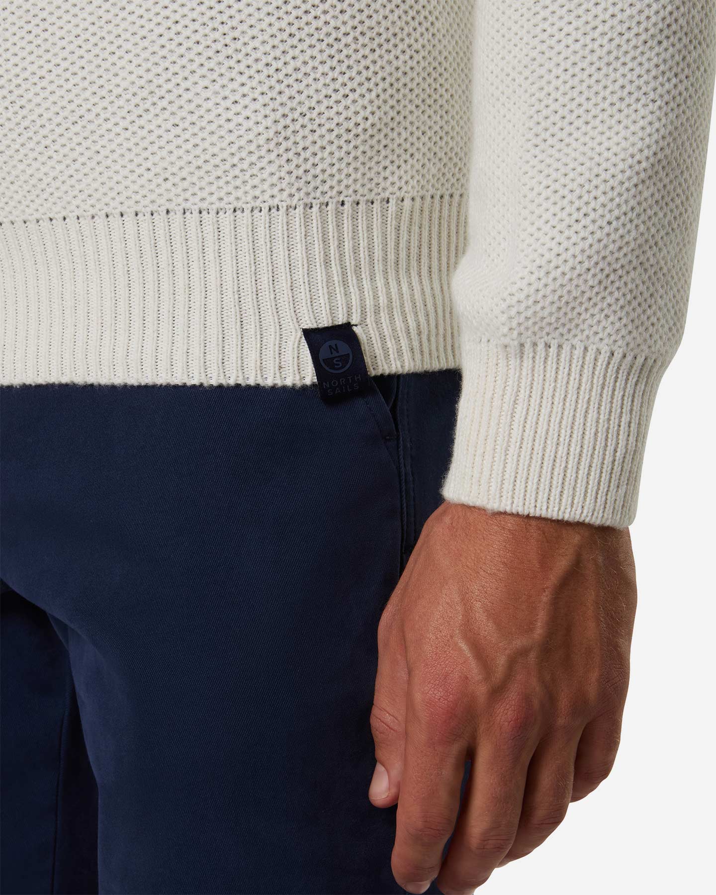 Maglione NORTH SAILS WAFFLE M - Beige - 5 | Cisalfa Sport