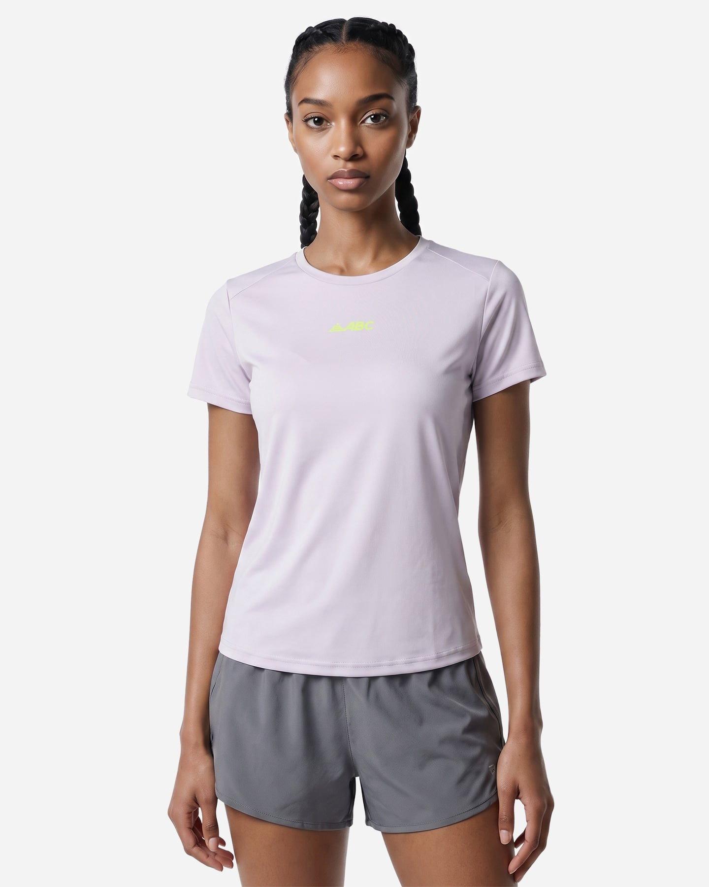 T-shirt running ABC TECH W - Viola - 2 | Cisalfa Sport