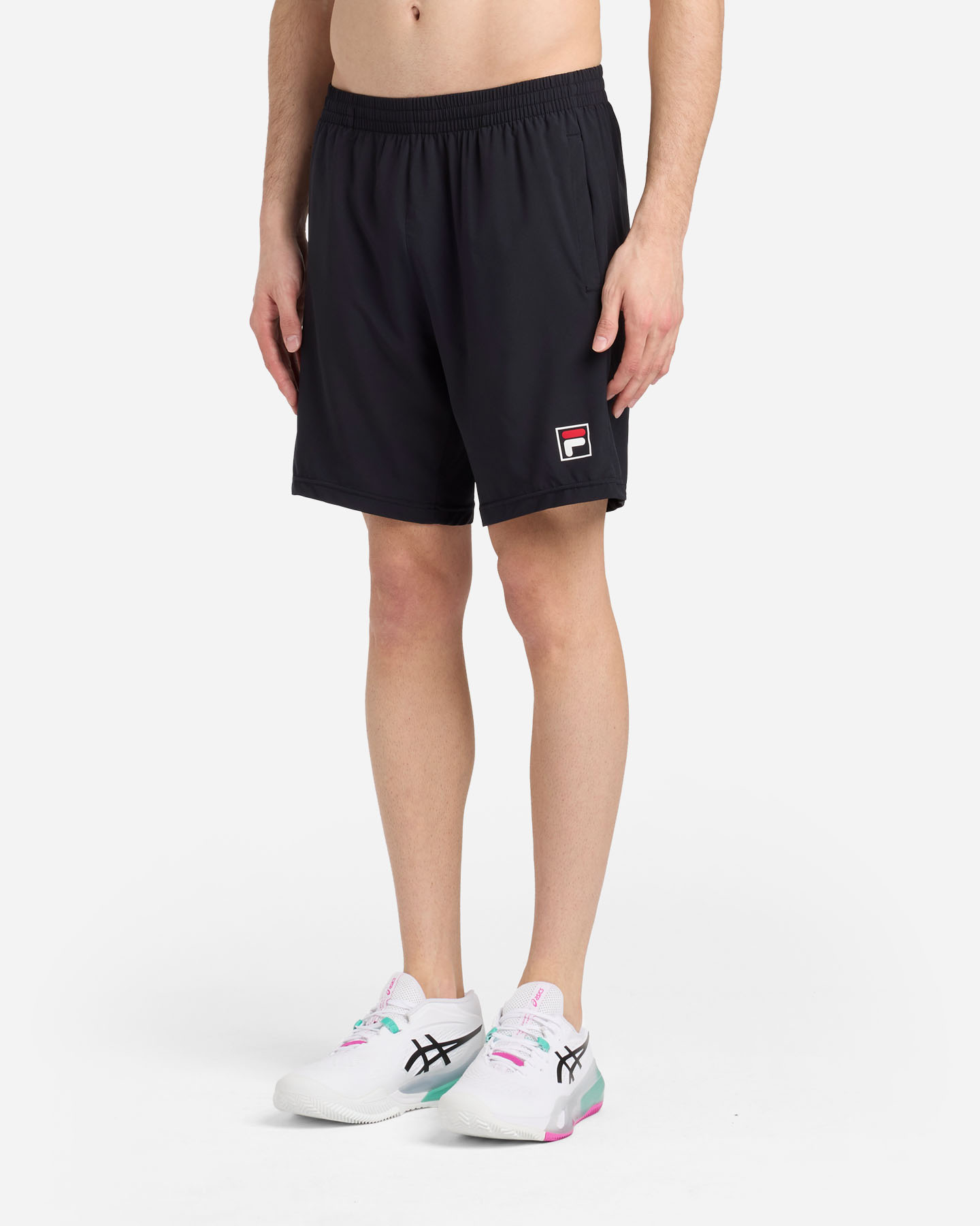 Pantaloncini tennis FILA PADEL MATCH M - Nero - 2 | Cisalfa Sport