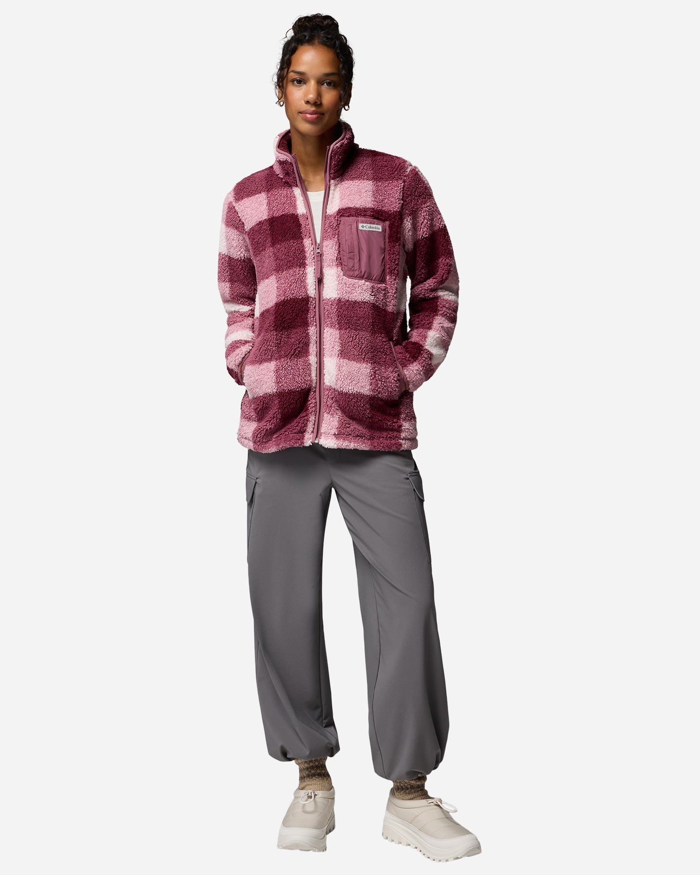 Pile COLUMBIA WEST BEND PRINT II W - Rosa - 2 | Cisalfa Sport