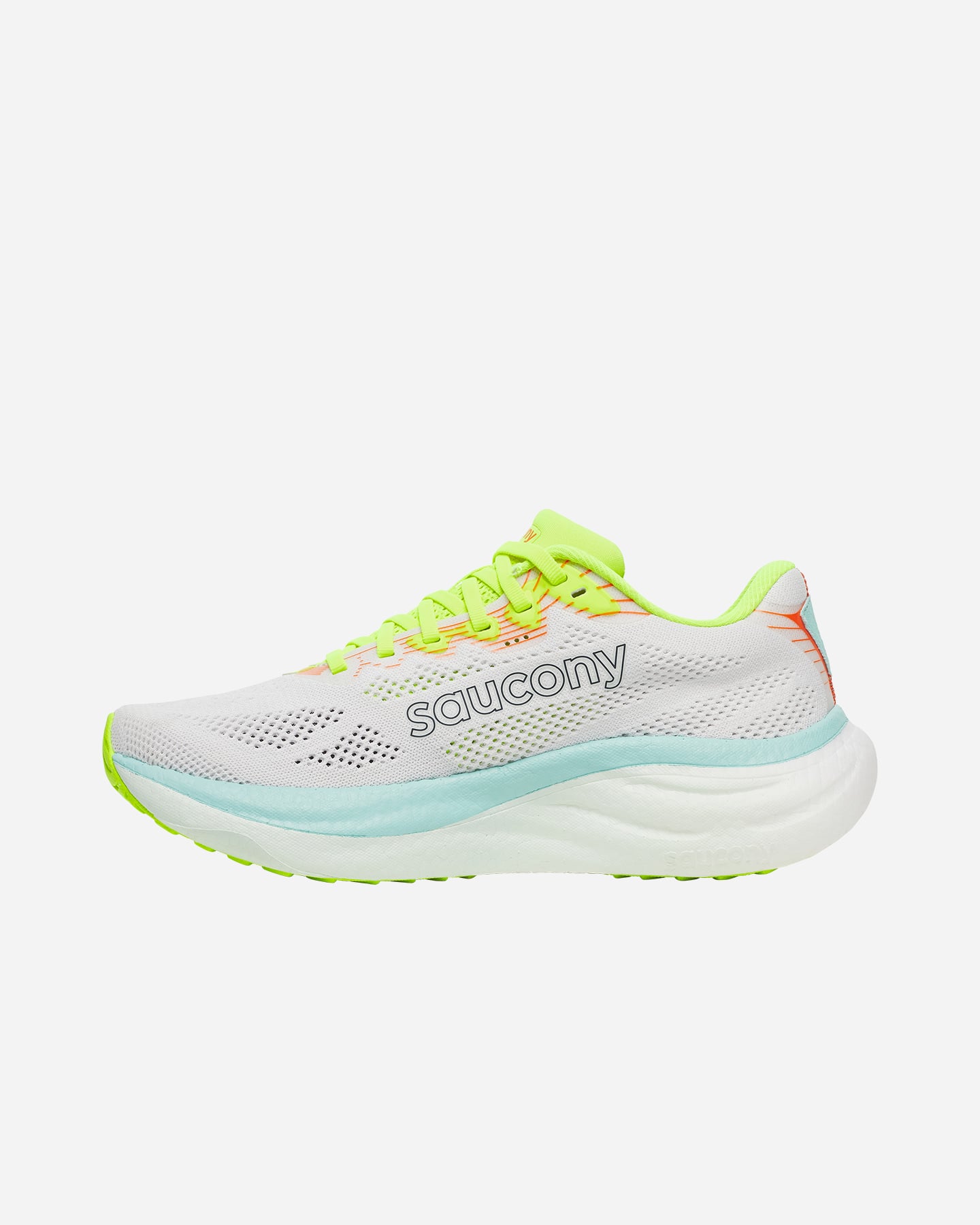Scarpe running SAUCONY RIDE 19 W - Bianco - 5 | Cisalfa Sport