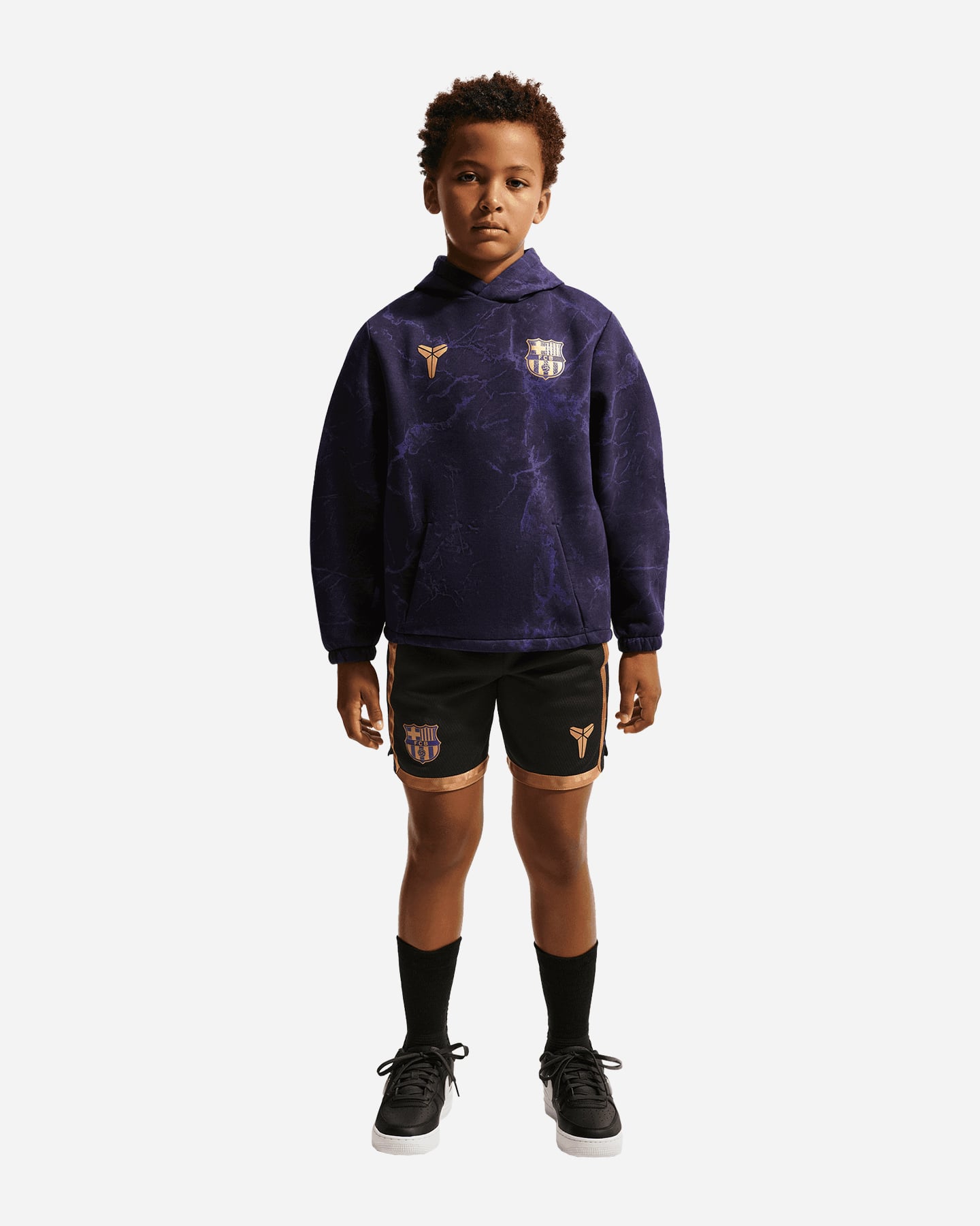 Pantaloncini calcio ufficiali NIKE BARCA MAMBA AW 26-27 JR - Color mix - 1 | Cisalfa Sport