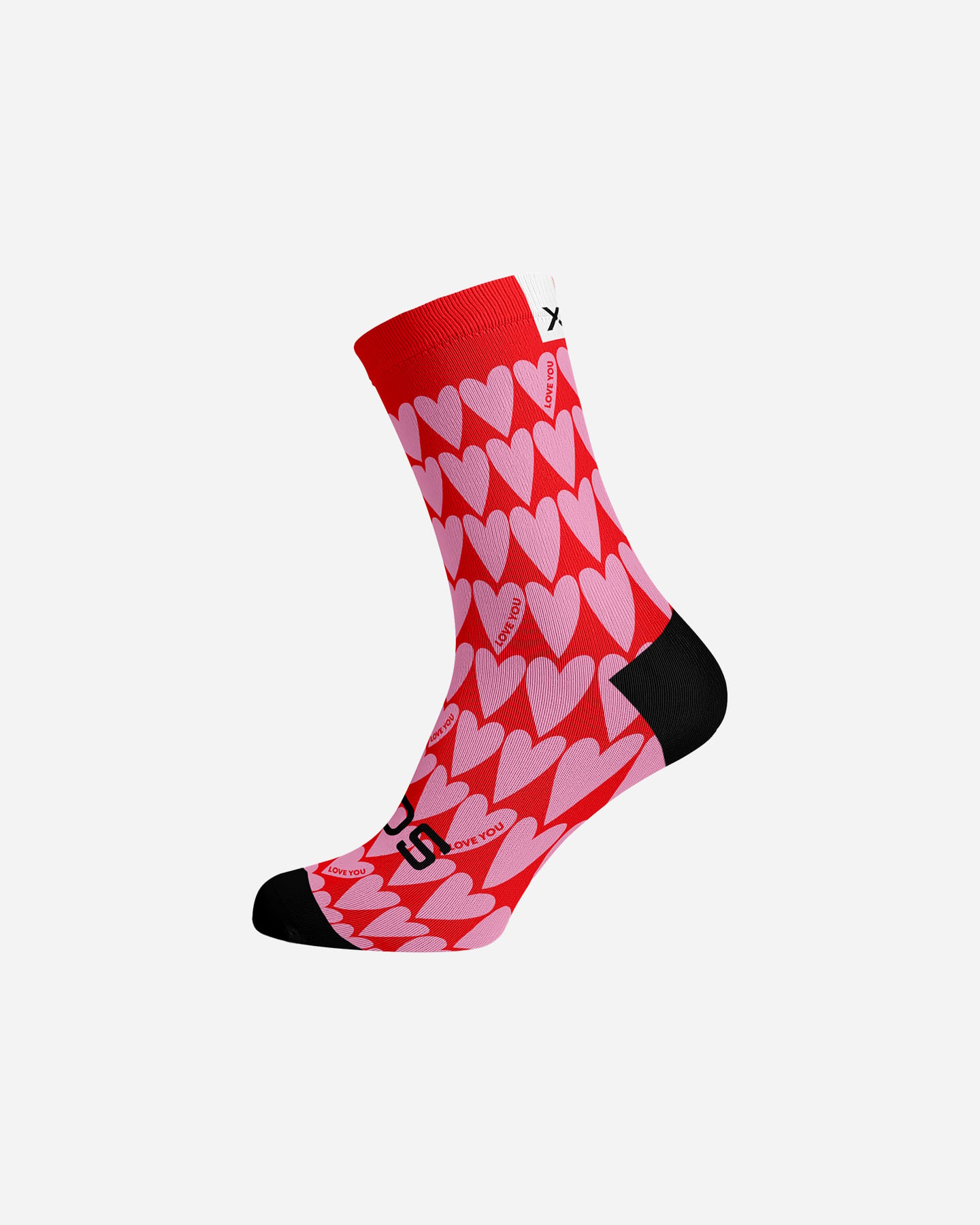 Calze ciclismo SOX HEARTS  - Rosso - 2 | Cisalfa Sport