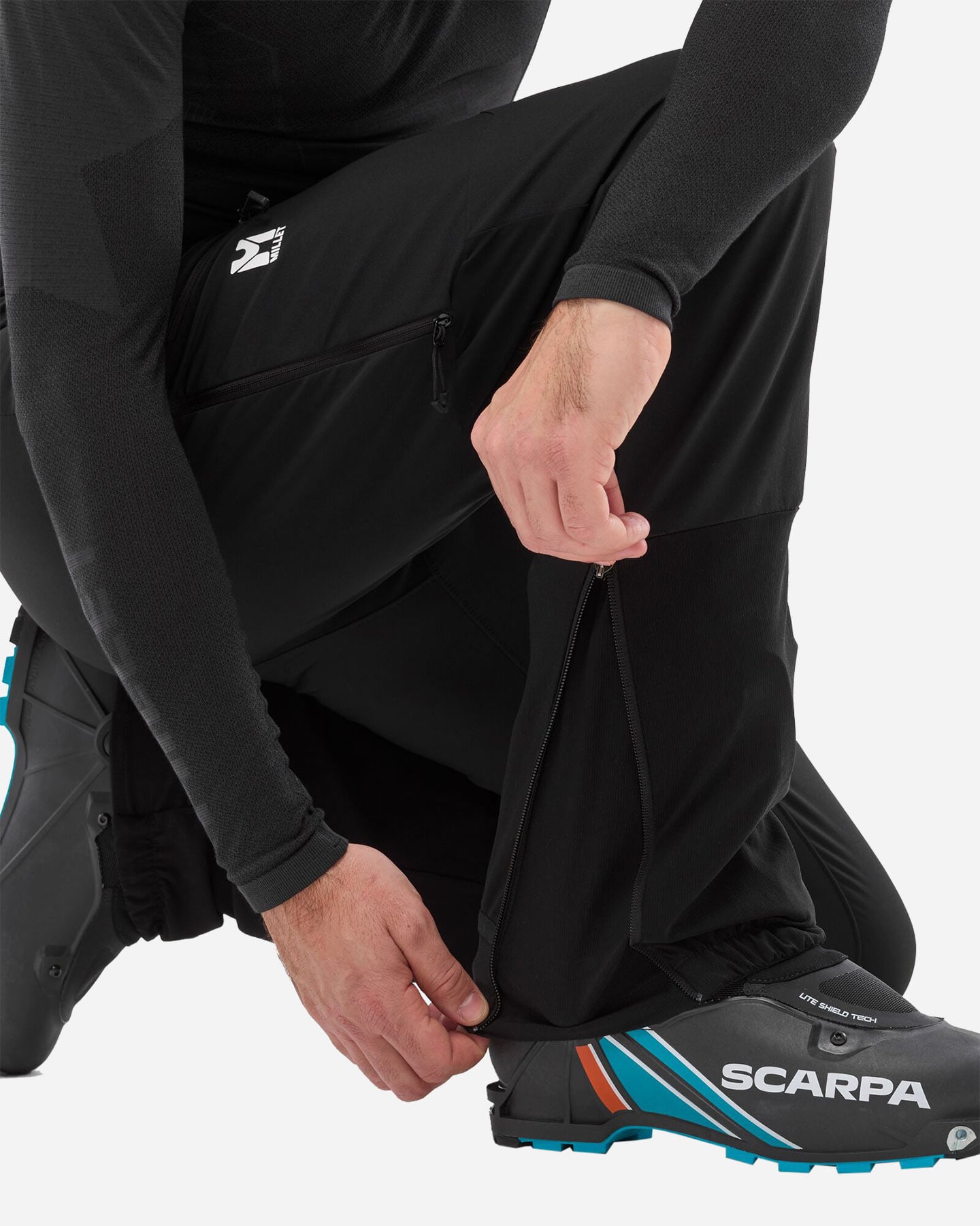 Pantalone outdoor MILLET PIERRA MENT XCS M - Nero - 5 | Cisalfa Sport