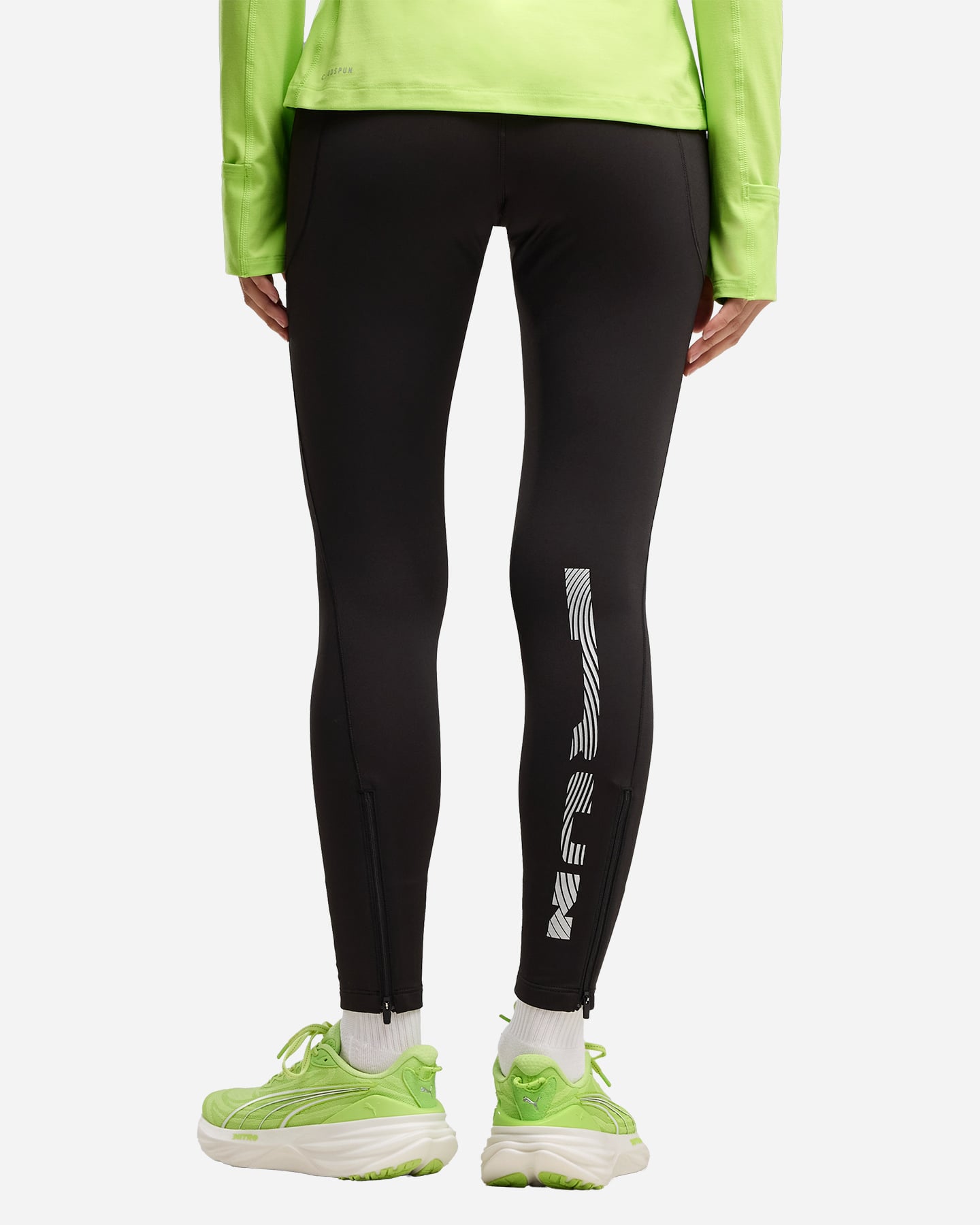 Leggings PUMA BRIGHTSTRDE WARM W - Nero - 3 | Cisalfa Sport