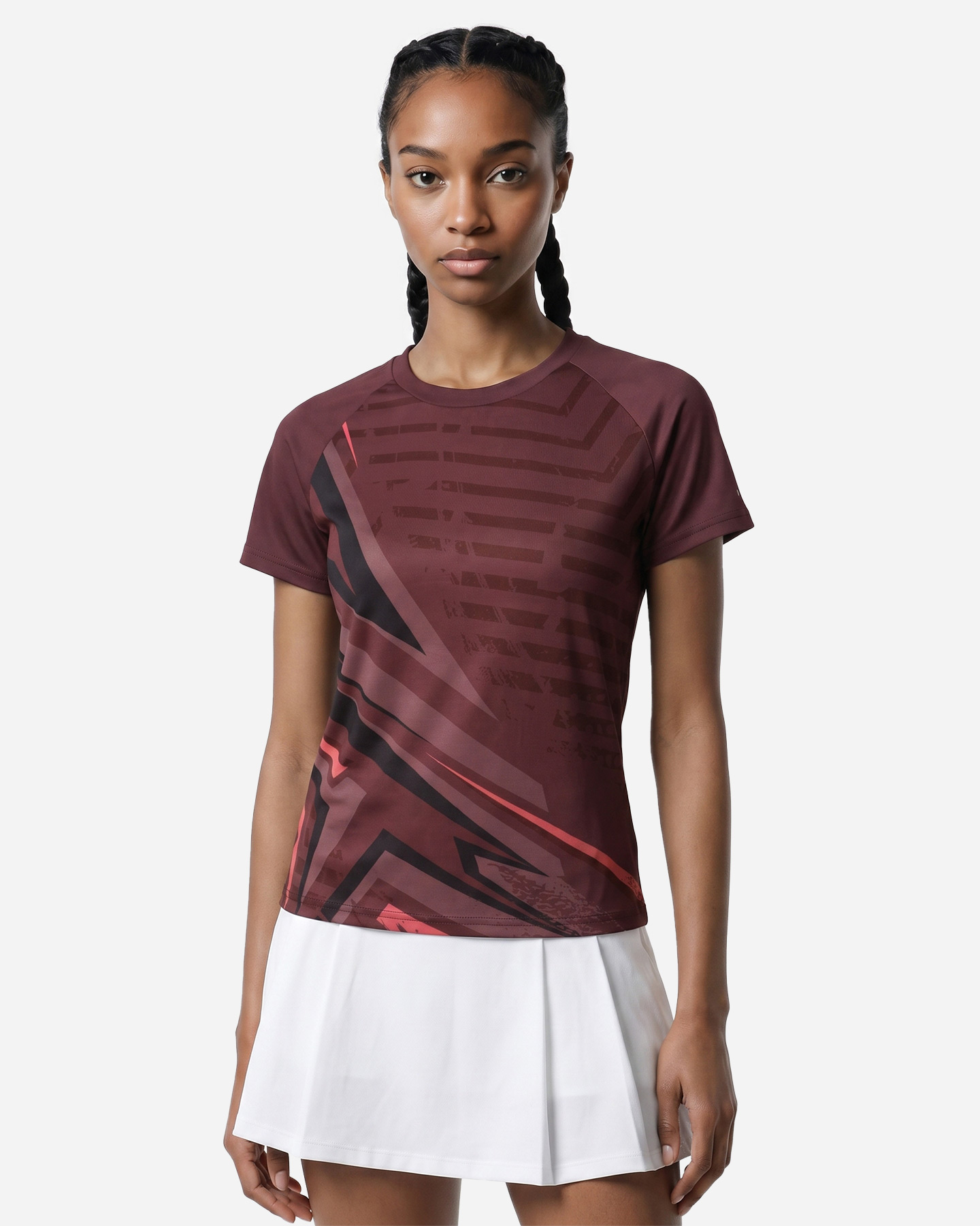 T-shirt tennis FILA COURT LEGACY W - Rosso - 2 | Cisalfa Sport