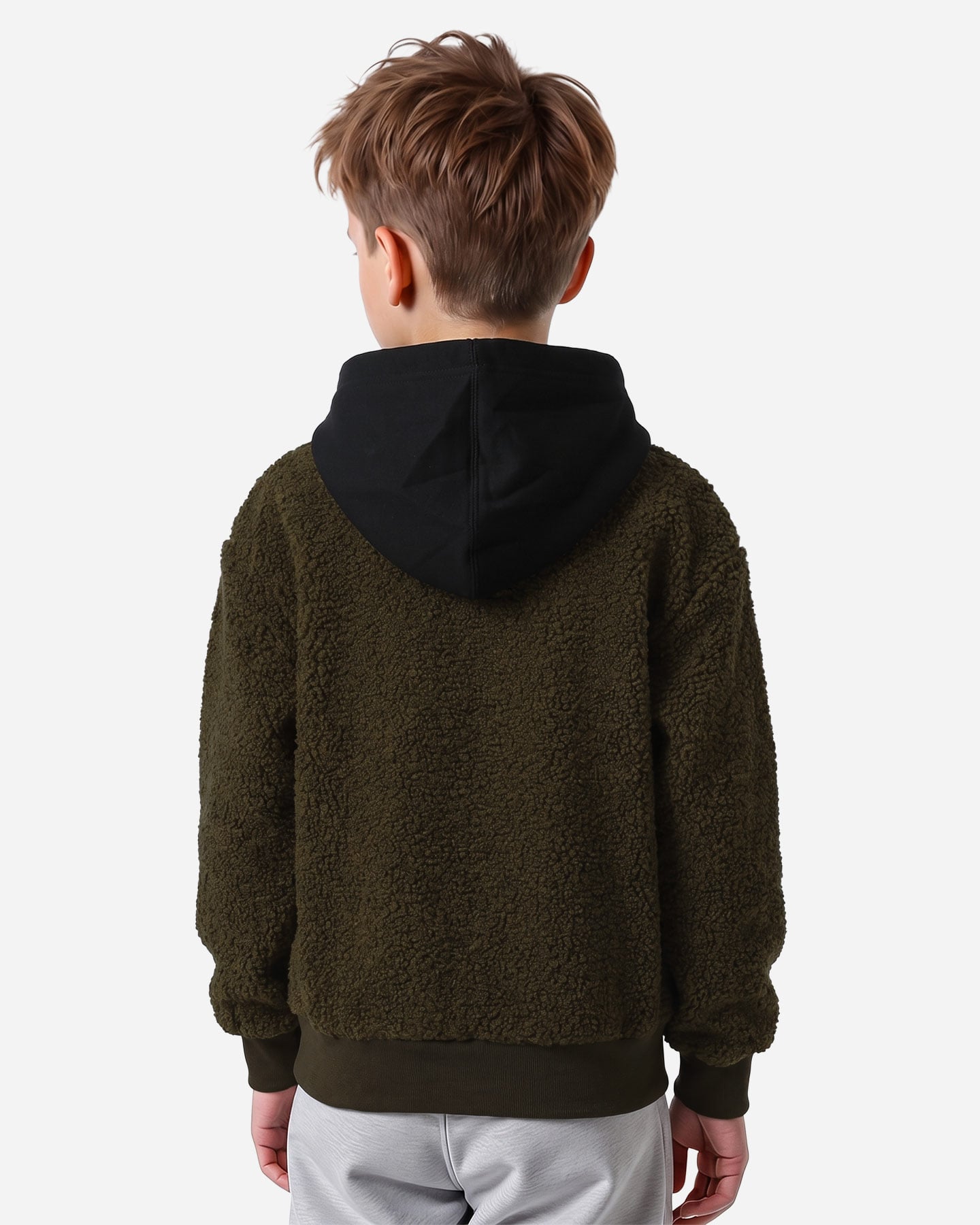 Felpa BEAR UNEARTHED NATURE JR - Verde - 3 | Cisalfa Sport