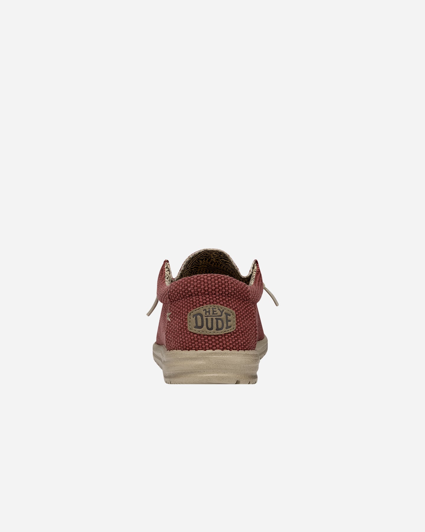 Scarpe urban HEYDUDE WALLY BRAIDED M - Rosso - 3 | Cisalfa Sport
