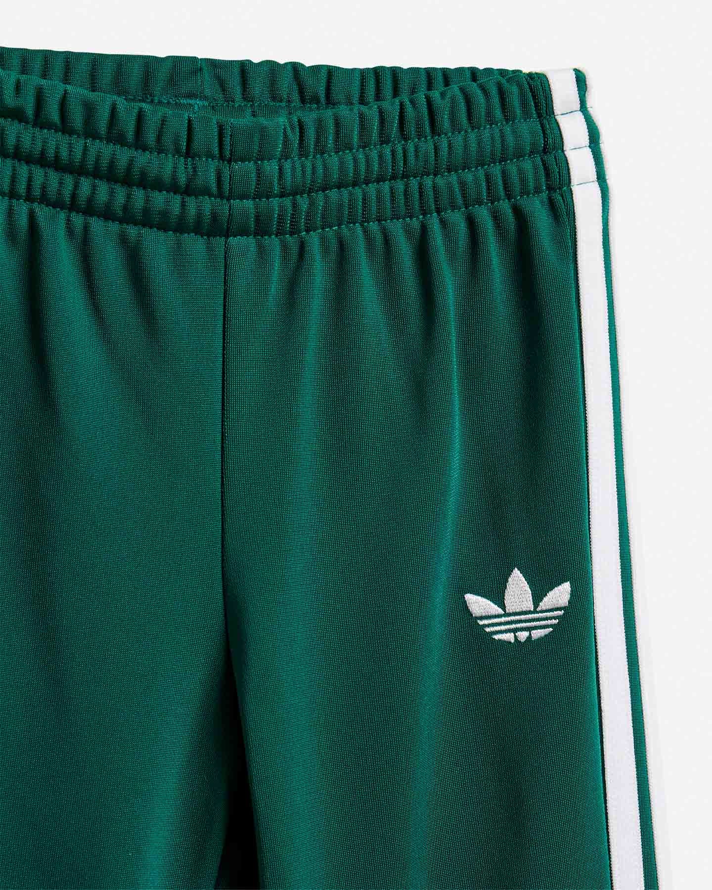 Tuta ADIDAS FIREBIRD JR - Verde - 4 | Cisalfa Sport