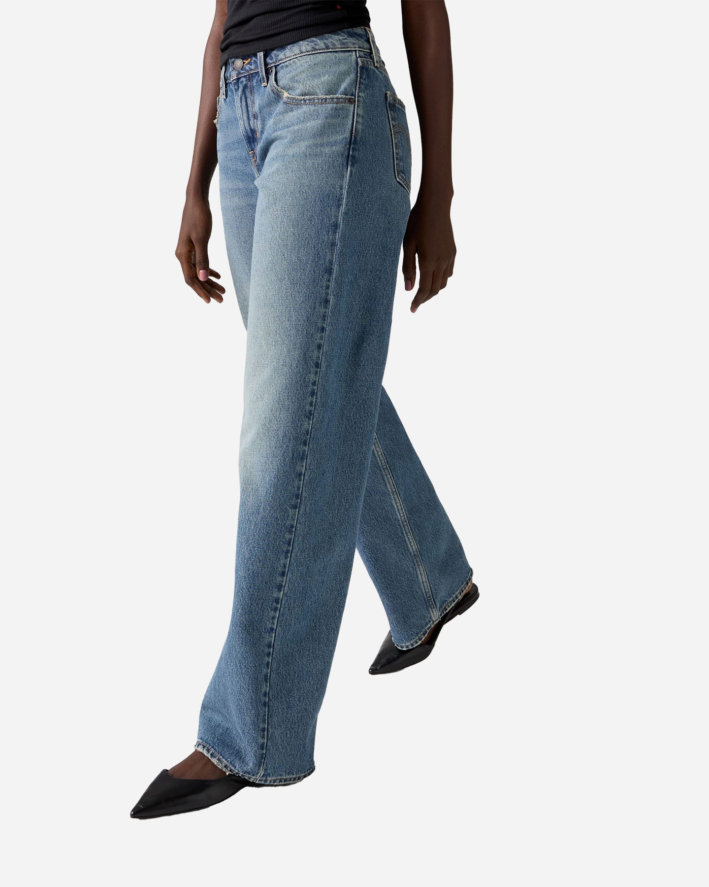 Jeans LEVI'S LOW LOOSE L32 W - Denim - 4 | Cisalfa Sport