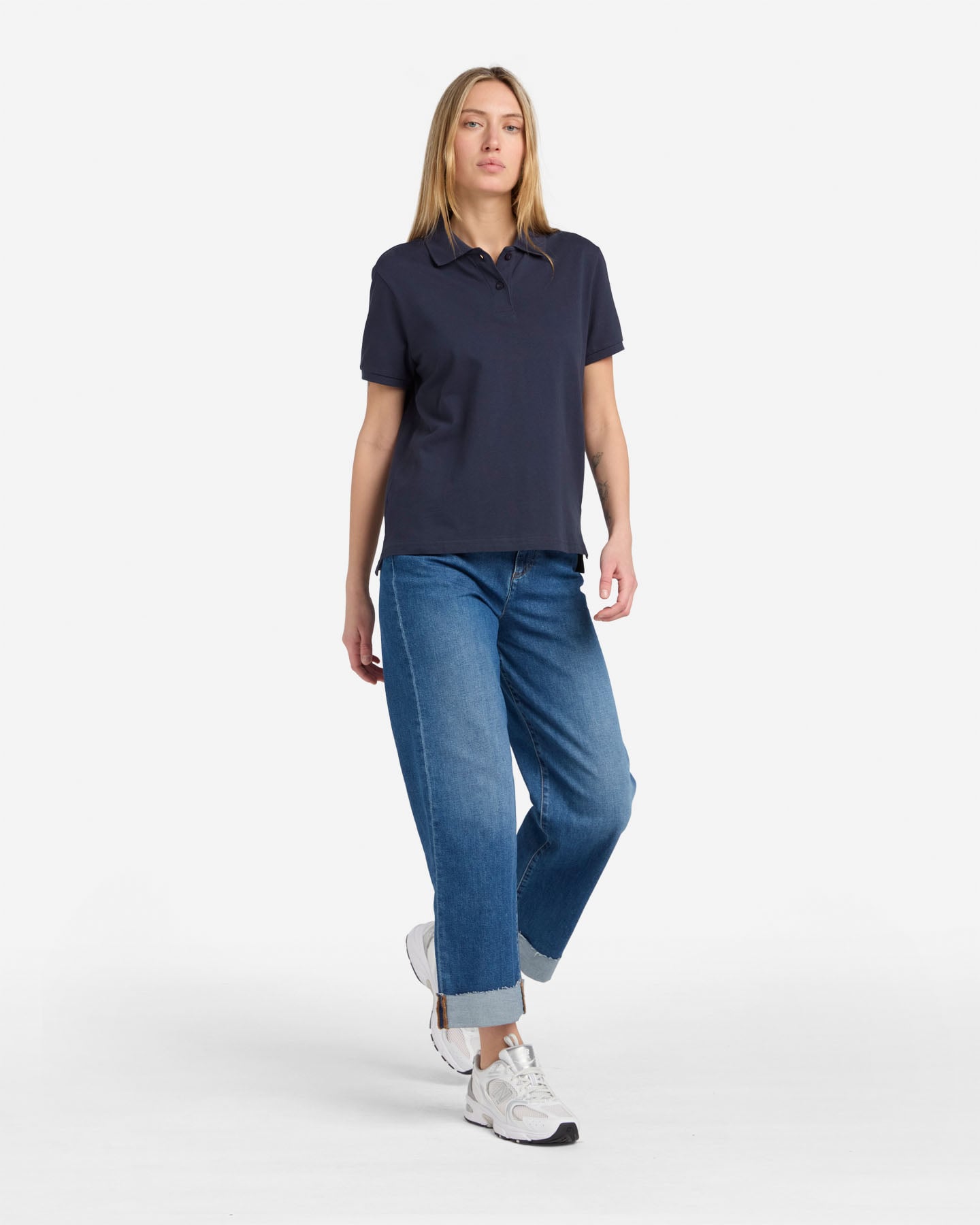 Polo DACK'S ESSENTIAL W - Blu - 2 | Cisalfa Sport